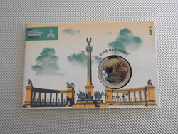 2021 Eucharisztikus KONGRESSZUS 50 Ft forint UNC verdefényes elsőnapi veret bliszter sorszám: 11693