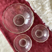 Practical glass set – for salad or preserves