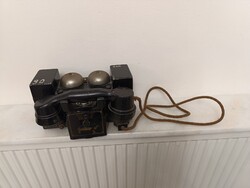 Antik katonai telefon angol morze készülék militari rossz állapotban London 612 1546