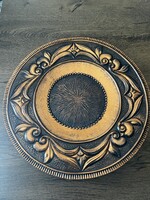 Réz/ bronz fali tányér