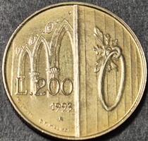 San Marino 200 Líra, 1993.