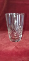 1 db metszett üveg vizespohár