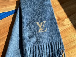 Louis Vuitton "Echarpe Jhelam Bleu Clair" sál (kasmír)