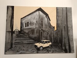 Festmény akril Oldtimer séries / sorozat