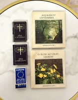 Minikönyvek: 4 db vallási témájú minikönyv (1979. és 1993.)