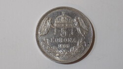 Ferencz József 5 Korona,1907! R