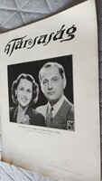 1940 TÁRSASÁG BULVÁR MAGAZIN  ARISZTOKRÁCIA ÚRI HERCEG GRÓF BÁRÓ URI ÉS GOLF KLUB POZSONY IS