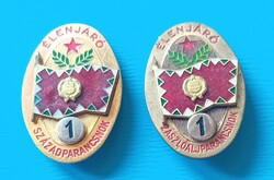 Élenjáró Századparancsnok és Élenjáró Zászlóaljparancsnok jelvény