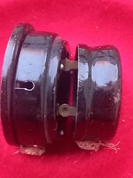 Retro tárcsás telefon 3 karmos dugvilla és konnektor