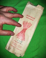 Régi magyar fa MAROKKÓ pálcás játék SZABÓ JÁNOS hurka és marokkó pálcakészítő a képek szerint