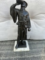 Nagy Kálmán antik bronz szobor.
