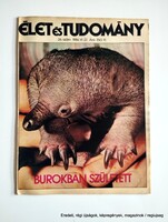 1986 június 27  /  ÉLET és TUDOMÁNY  /  Ajándékba :-) Eredeti, régi ÚJSÁG Ssz.:  26716