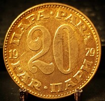 Jugoszlávia 20 para, 1979 B13D3