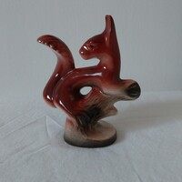 Drasche kolibri porcelán art deco mókus