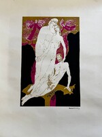 Reich Károly, Éva teremtése - szitanyomat