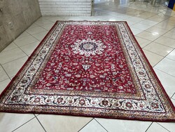 K6 Álomszép Pamut Selyem Tabríz Gépi Perzsa Szőnyeg 190X290CM Ingyen Futár