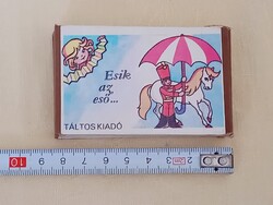 Könyv - Marosi László - Esik az eső - Keménylapos minilapozó leporelló énekkönyv