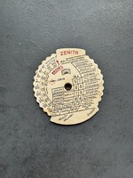 Régi Zenith expozíciós táblázat