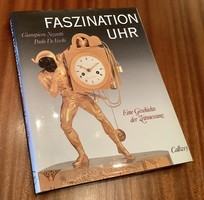 Óragyűjtők! Az időmérés története - díszes album, német nyelvű kézikönyv, tökéletes tiszta példány
