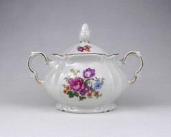 1U796 Régi német Roschütz porcelán bonbonier