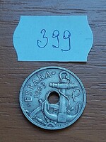 SPANYOLORSZÁG 50 CENTIMOS 1963 Réz-nikkel, Francisco Franco  399