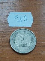 KOLUMBIA COLOMBIA  1 PESO 1976 Réz-nikkel, Kukorica  S89