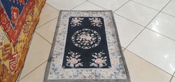 3280 Kínai Peking Bambusz selyem kézi perzsa szőnyeg 62X94CM INGYEN FUTÁR