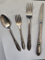 White Orchidea keresztelő evőeszköz szett