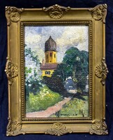 Klammer Mariska (1877-?): PARK RÉSZLET