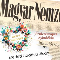 1963 augusztus 2  /  Magyar Nemzet  /  Születésnapra, ajándékba EREDETI ÚJSÁG?! Ssz.:  28216