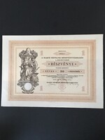 Makói Népbank Részvénytársaság Részvény 1929.