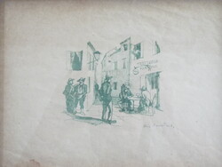 Fáy Dezső (1888 - 1954) - Trattoria Fortuna - LEÍRÁS!!!