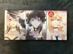 Shinichi Fukuda - More than a doll 3 részes német nyelvű mangasorozat
