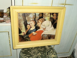 Szignózott olaj festmény
