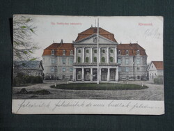 Képeslap,Körmend,Batthyány várkastély látkép részlet,Körmendi könyvnyomda kiadás ,1906