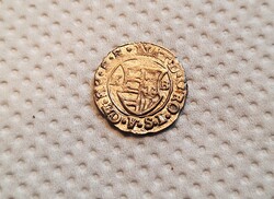 II. Mátyás ezüst dénár 1617 KB..  (G039)
