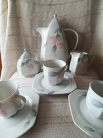 Scherzer Bavaria porcelán kávés készlet