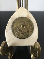 Bronz plakett