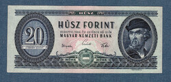 20 Forint 1962 Nagyon szép a Harmadik Kádár címeres huszas