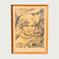 Jávory Zoltán: Optimizmus. Rajz,37x53