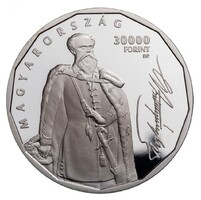 30.000 Ezüst emlékérem  Batthyány Lajos   2024 + Tanúsítvány