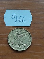 SPANYOLORSZÁG 1 PESETA 1975 Alumínium-Bronz, I. János Károly király  S166