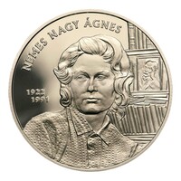 15.000 Ezüst emlékérem  Nemes Nagy Ágnes  Emlékérem 2022 + Tanusitvány