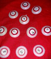 1992- s DÁNIA futball válogatottja RETRO plasztik gombfocicsapat a képek szerint