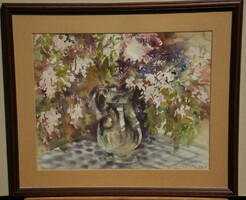 Diósy Antal (1895 – 1977) : Virágcsendélet