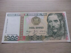 1.000     Intis     1988      Peru