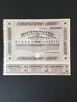 Pesti Magyar Kereskedelmi Bank Részvényutalvány 1946.