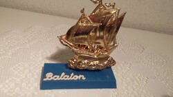 Balaton, balatoni emlék, retro vitorlás