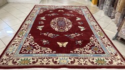 3896 Kínai Császár mintás kézi csomó gyapjú perzsa szőnyeg 250X350CM ingyen futár