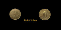 100 FORINT - 1995 - Már a nagyméretű réz százas!